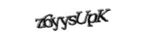 Security check image, please type the characters shown